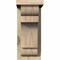 Ekena Millwork New Brighton Rough Sawn Corbel w/Backplate, Douglas Fir, 6"W x 10"D x 14"H COR06X10X14NEB01RDF - alternate 4